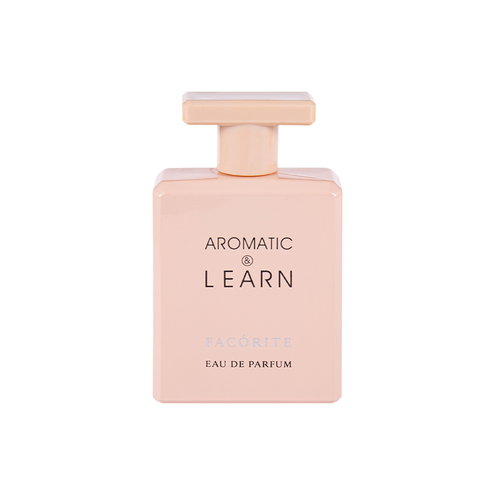 KY1490-WJ2155 50ML コーティングされた光沢のあるキャップが付いている印刷された長方形のガラスの香水瓶