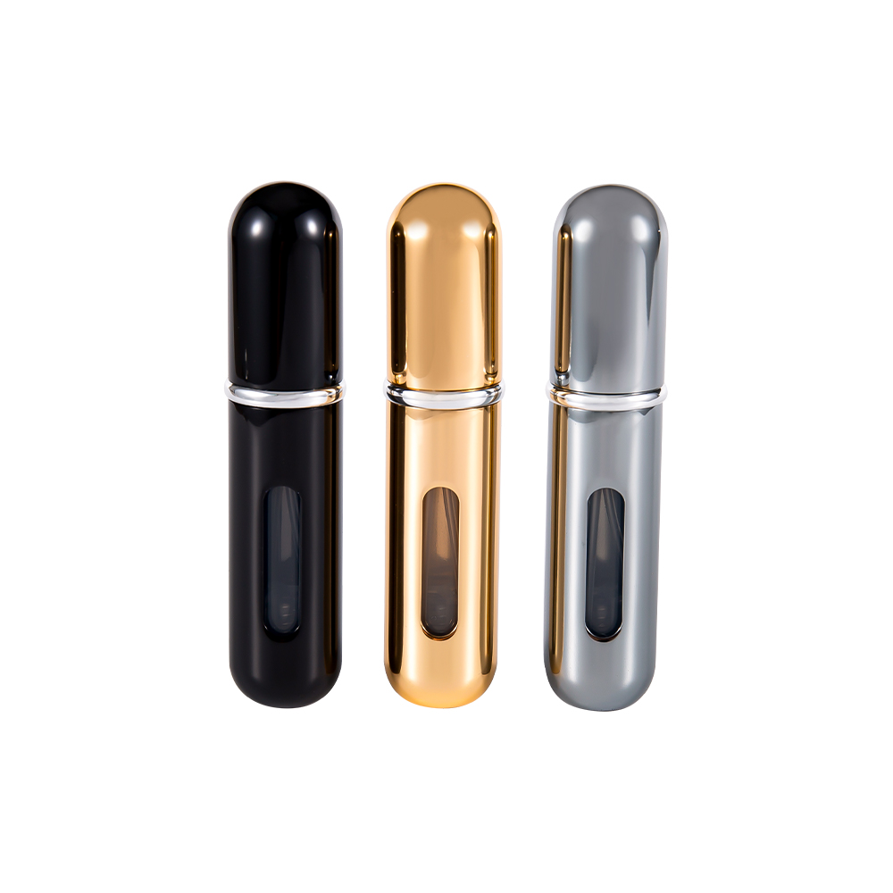 5ML 丸底詰め替え香水瓶アルミニウムカスタマイズ可能な色とロゴ