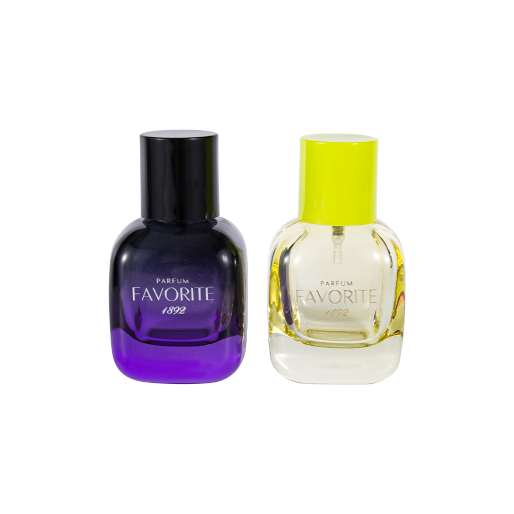 GC4868-WJ2445 30ML PPキャップ付き装飾ガラス香水瓶、マルチ容量シリーズ