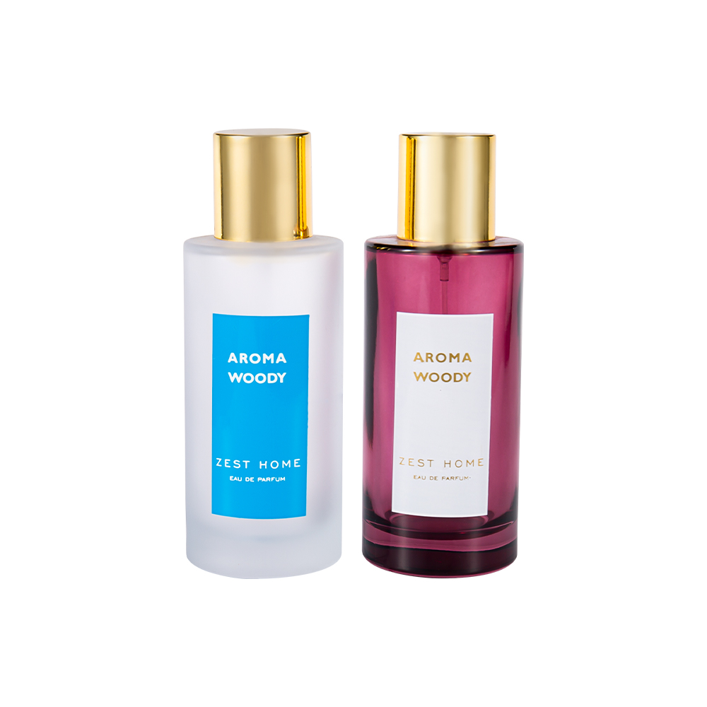 GC3989-WJ2388 100 ミリリットル卸売クラシックつや消し香水瓶高級ゴールドトップ